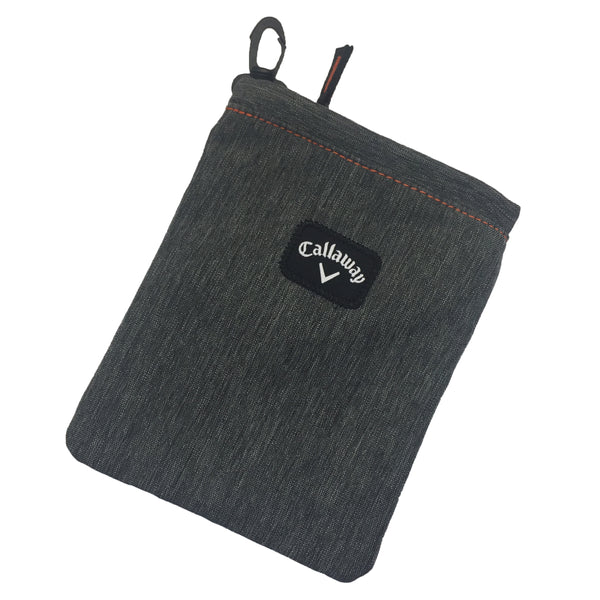 Zippered golf 2024 valuables pouch